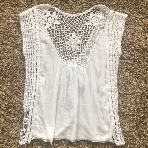 Free People Alissa White Tunic Swim Coverup - Picture 5 of 7
